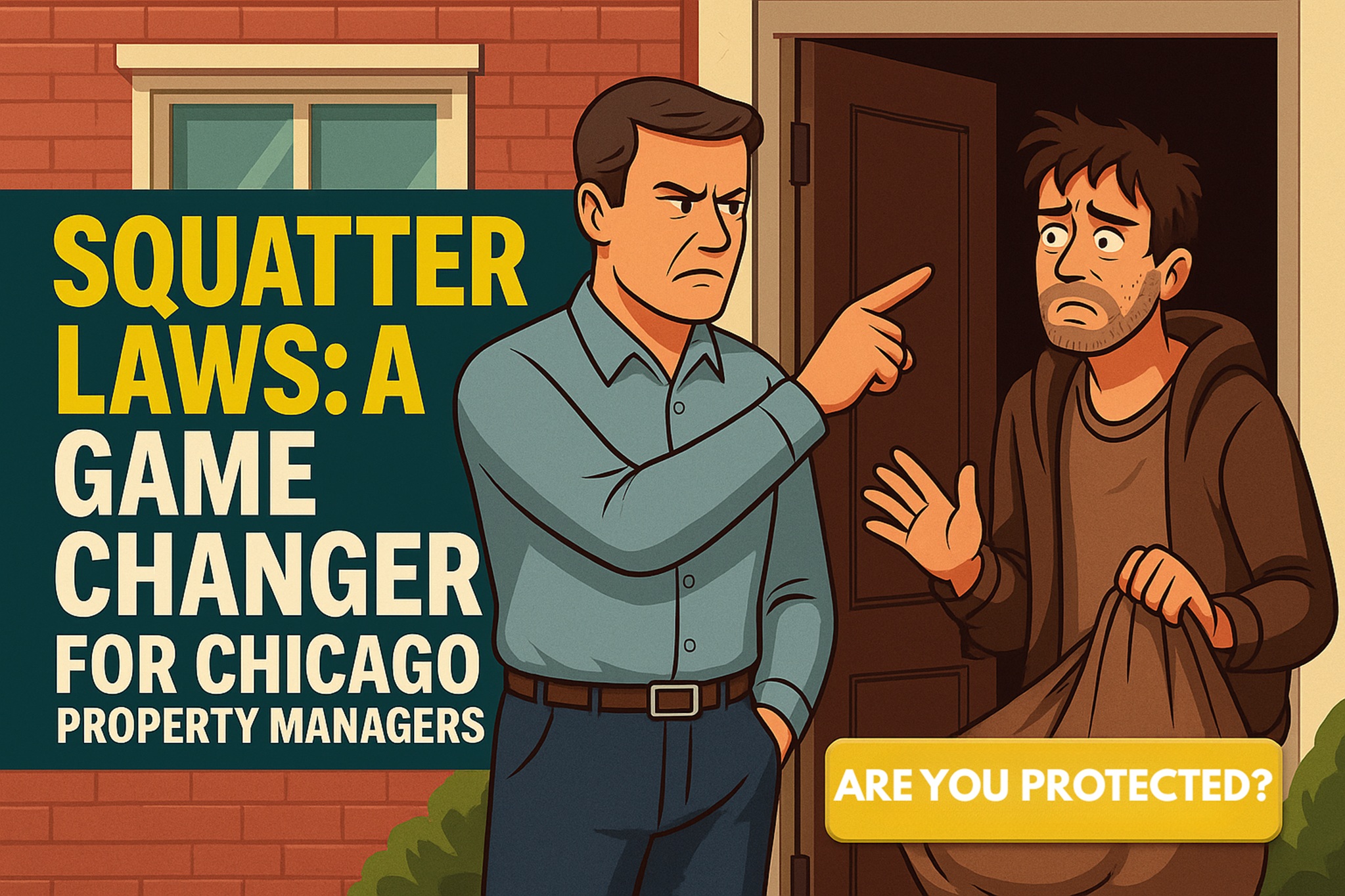 New Squatter Laws: A Game Changer for Chicago Property Managers and Landlords